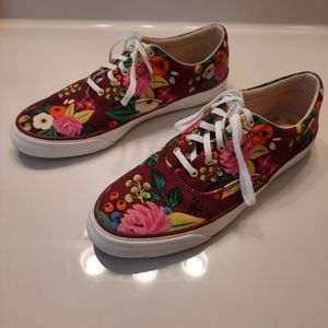 KEDS X Rifle Paper Co. Sneakers Womens 9